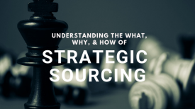 Strategic Sourcing - Tìm nguồn cung ứng chiến lược